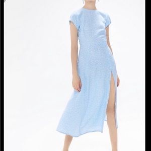 Urban Outfitters polka dot midi dress